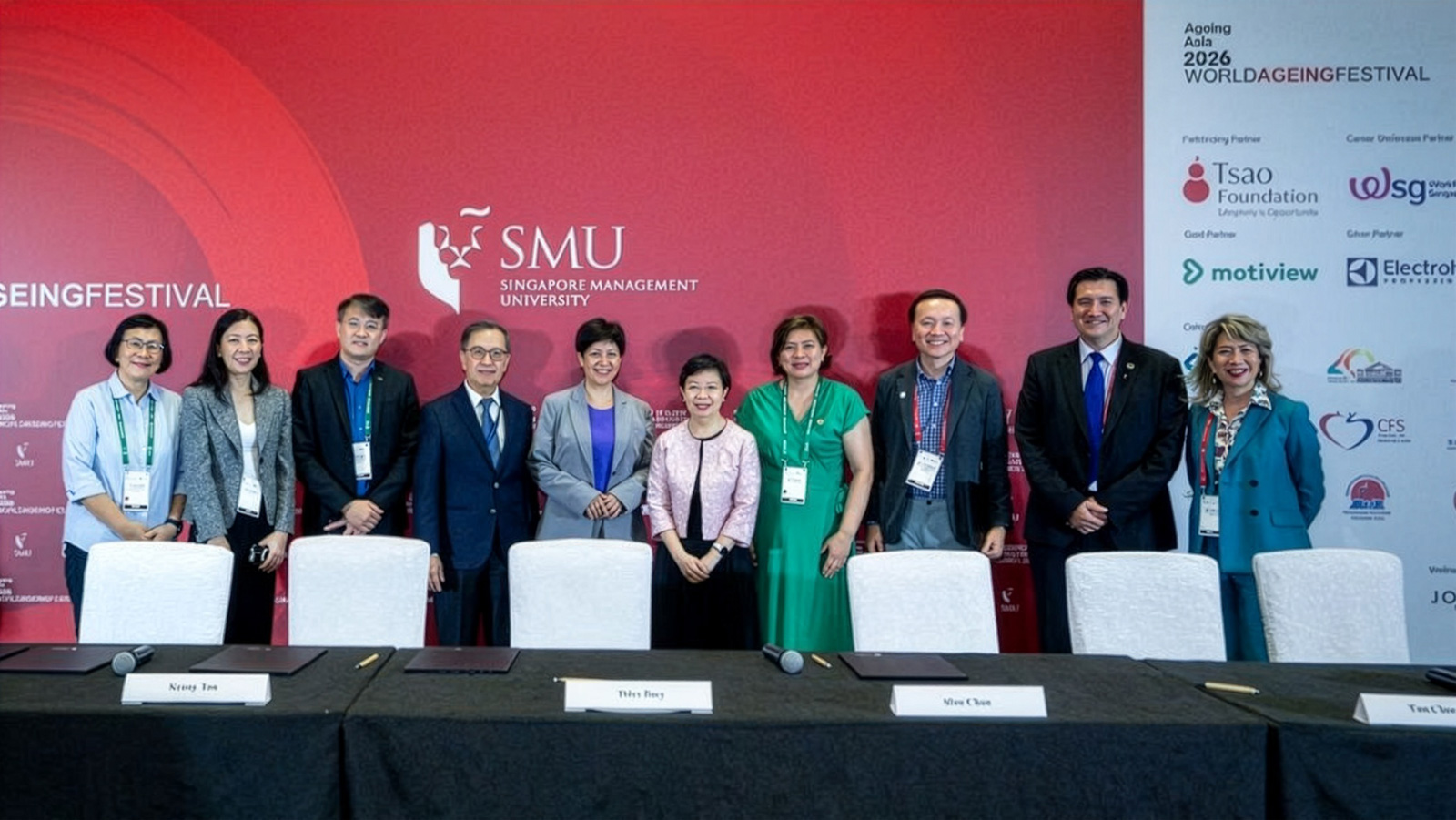 MOU signing at the launch of LSEI