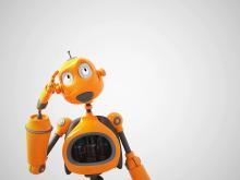 Why do robots have smiley faces?
