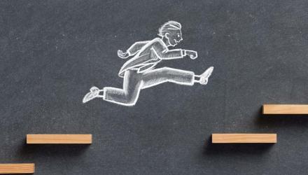 Jumping steps
